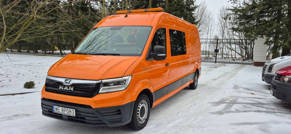 MAN TGE MAN TGE 3-140 BRYGADÓWKA 9 OSÓB Rowniez dla osob niepełnosprawnych