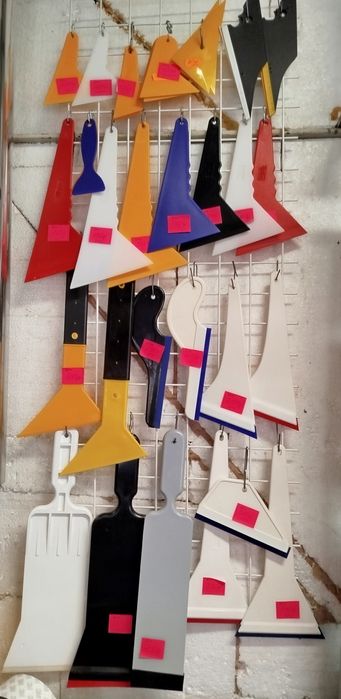 Вигонки поліуретанові для плівок , Ракелі , Інструмент для тонування