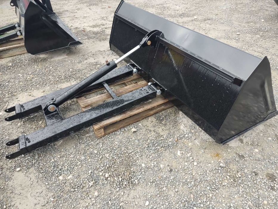 Łyżka do wózka widłowego widlaka nowa hydrauliczna solidna konstrukcja