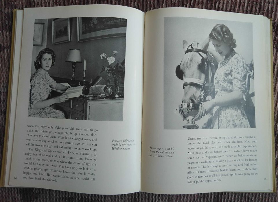 livro: The story of H.R.H. Princess Elisabeth, Duchess of Edimburgh...