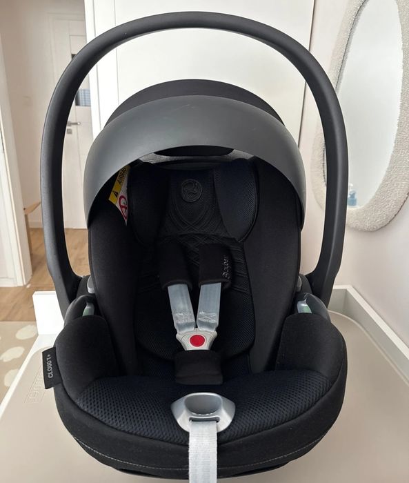 Fotelik 0-12 kg cybex cloud T Plus Platinum