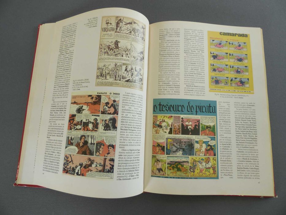 Livro História da BD Publicada em Portugal em 2 Volumes