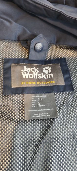 Jack Wolfskin Damska Kurtka Trekkingowa Rozm M  Membrana Jak Nowa!