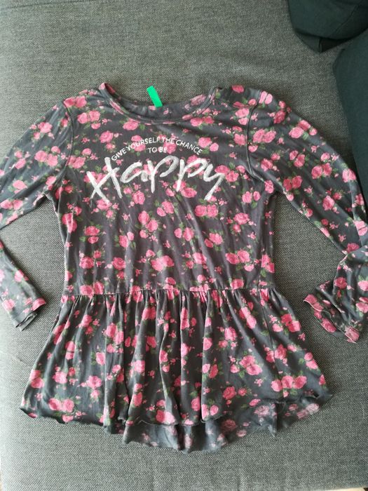 Bluzka dziewczęca Benetton rozm. 130