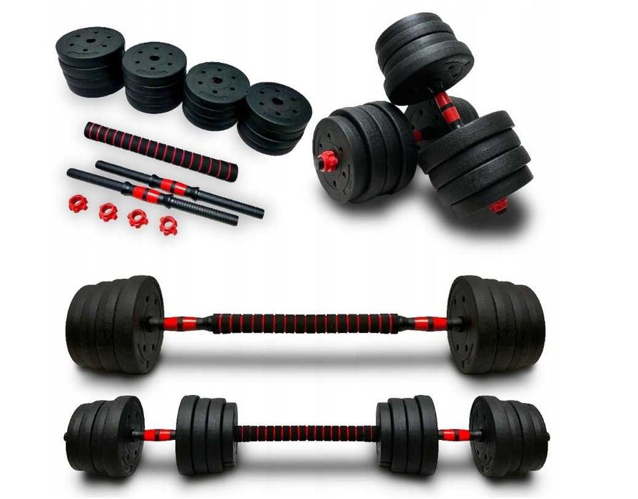 HANTLE REGULOWANE 2x20 zestaw 40 kg bitumiczne z łącznikiem komplet