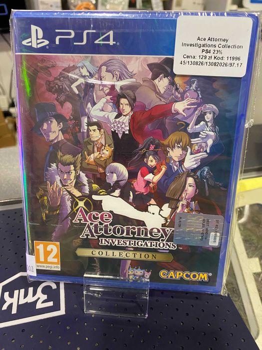 Ace Attorney Investigations Collection PS4 Nowa Sklep Ostróda