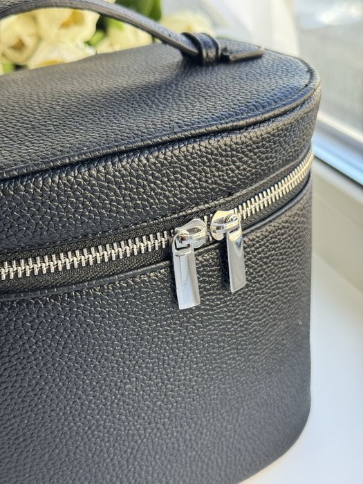 Косметичка в стилі saie 2шт (бургунді та чорна)