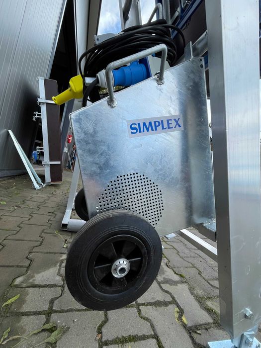 Winda dekarska Simplex Solar Lift do paneli drabina OD RĘKI 12m