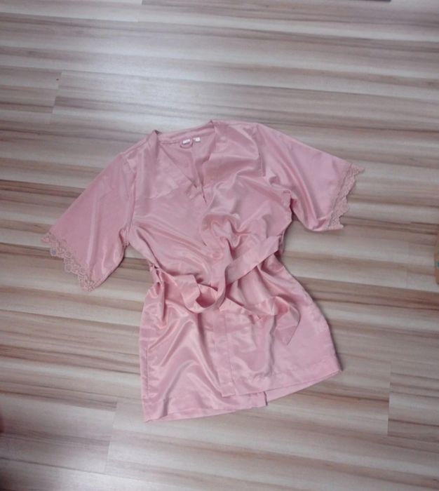 Szlafrok do ślubu z napisem Bridge Squad