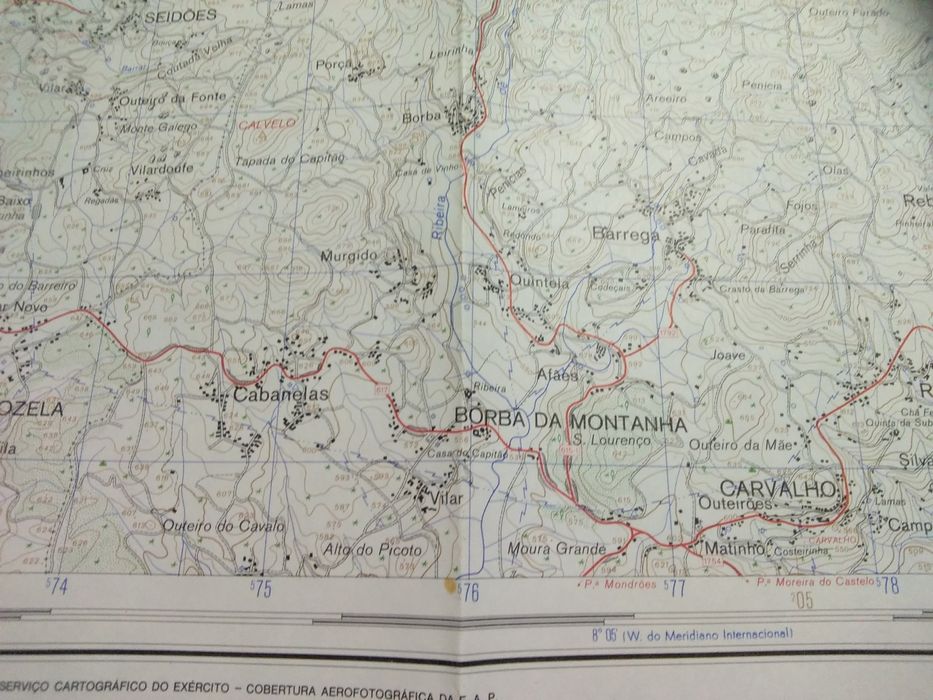 Carta Militar, folha 86