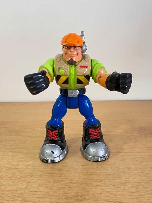2001 Rescue Heroes Rip Rockefeller Mattel 15 cm
