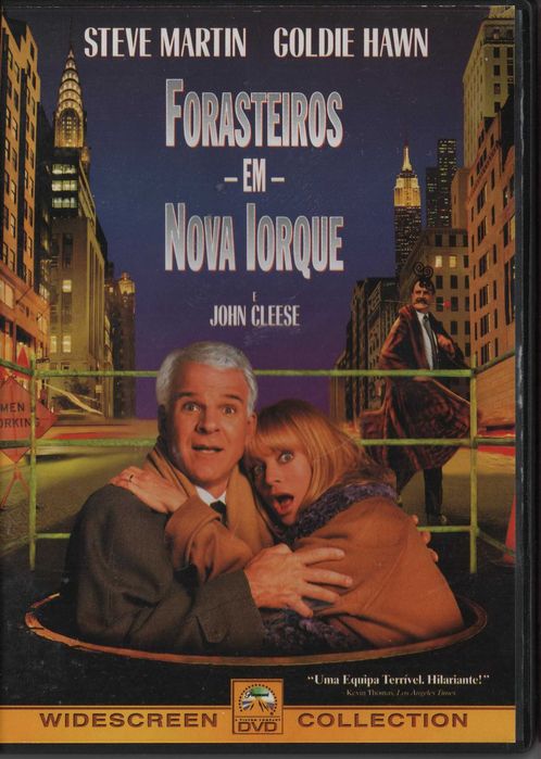 Dvd Forasteiros Em Nova Iorque - comédia-Steve Martin/Goldie Hawn