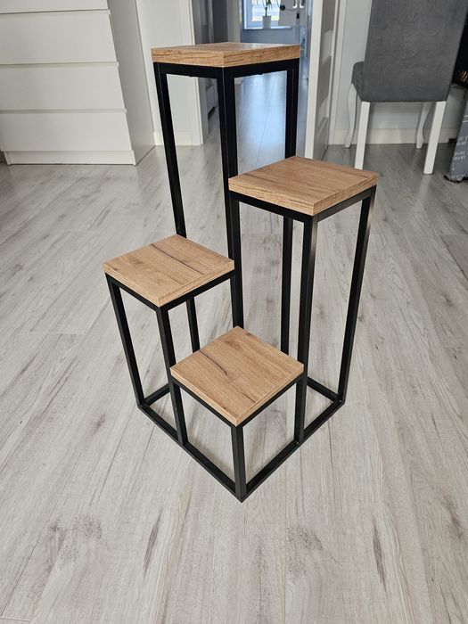 Kwietnik stojak w stylu Loft