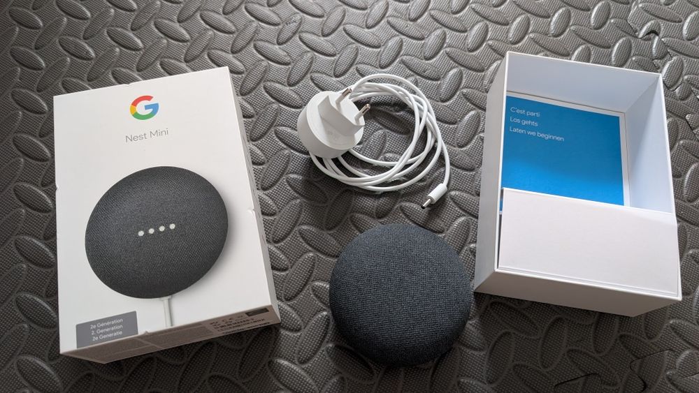 Coluna Google Nest Mini