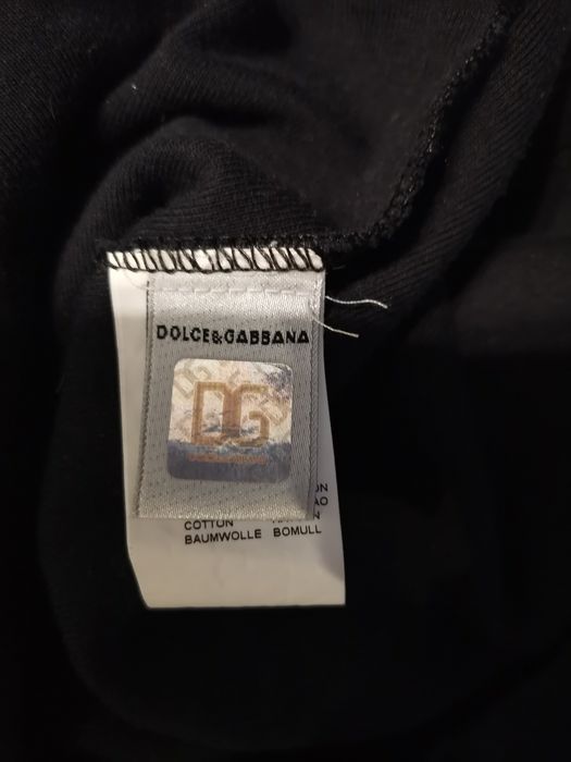Dolce & Gabbana Junior t-shirt dziewczęcy rozm XL, 164 /170 cm, czarny