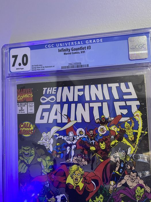 CGC Infinity Gauntlet #3 7.0