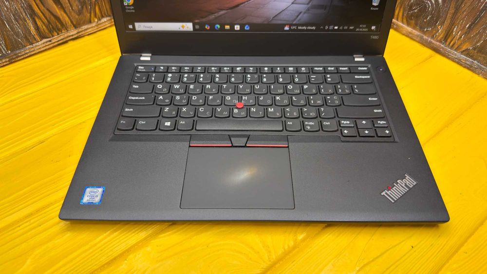 Офісний Ноутбук з 2 Батареями Lenovo Thinkpad T480 /До 8 годин роботи