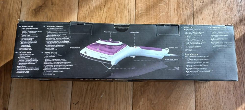 Szczotka parowa silver crest 1000w parownica