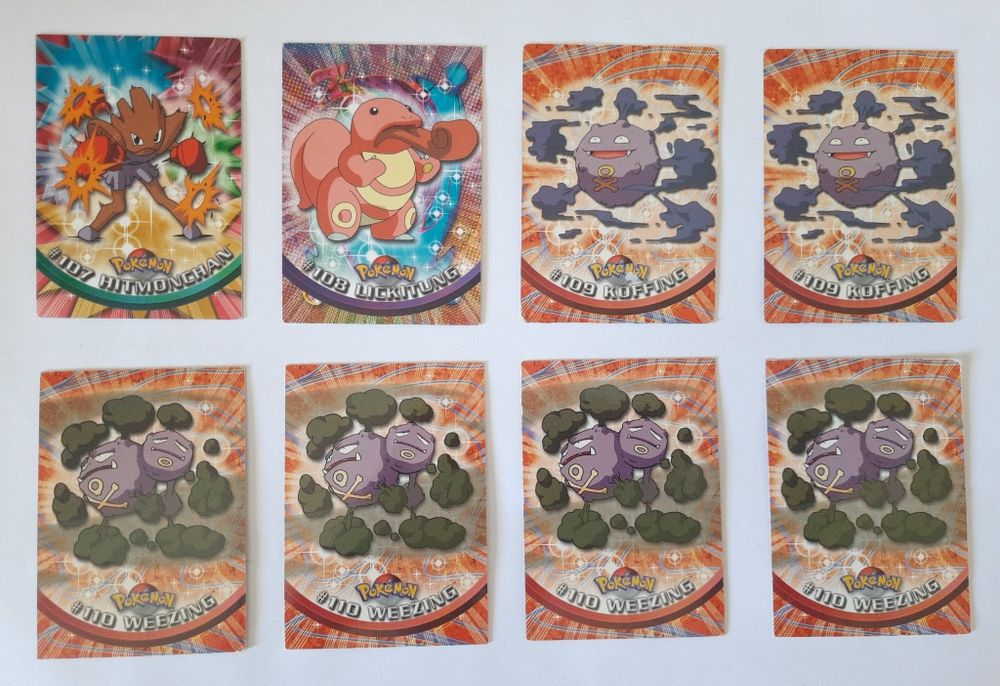 Cartas pokemon topps series 2 - anuncio 2/2 - venda à unid