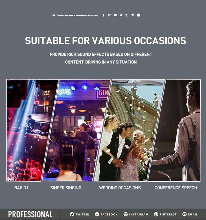 Mikser 8 kanałowy T80