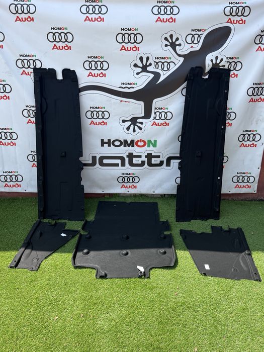 Захист порогів Audi A6 A7 C8 Защита днища Ауді
