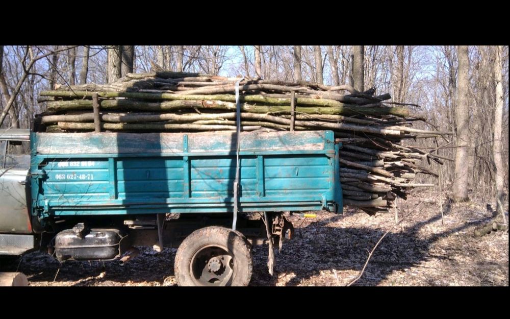 Дрова метровки та рубані твердих порід