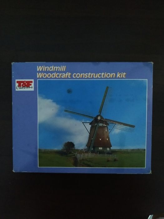 Kit construção em madeira- Moinho