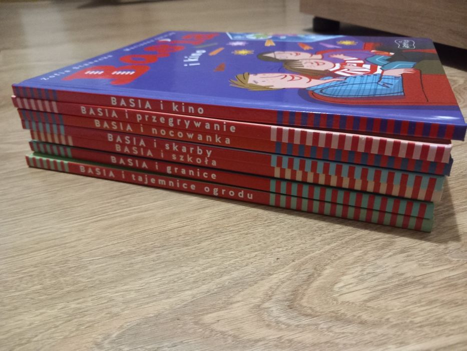 Basia zestaw 7 książek: i granice,kino,przegrywanie,nocowanka,szkoła