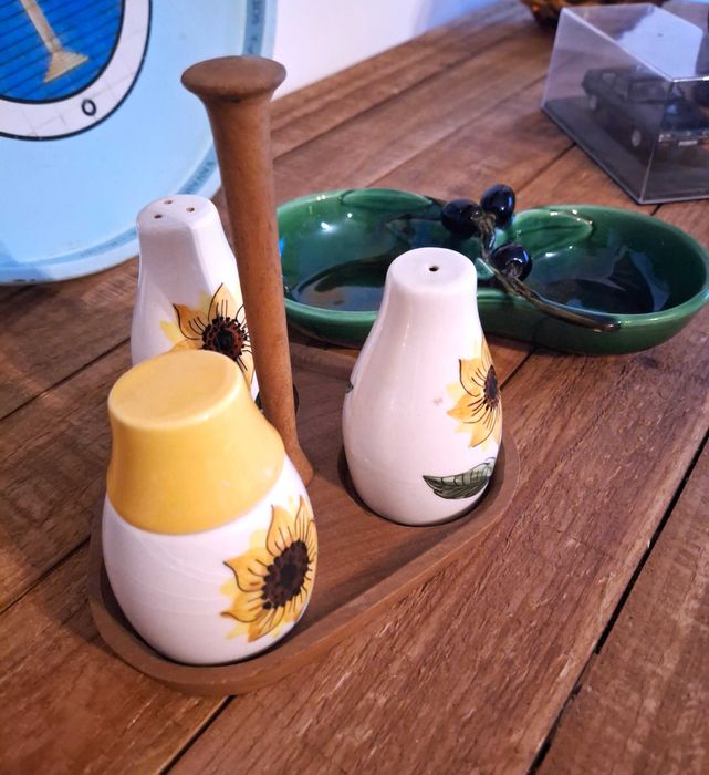 SECLA - pimenteiro e mostardeira + azeitoneira vintage