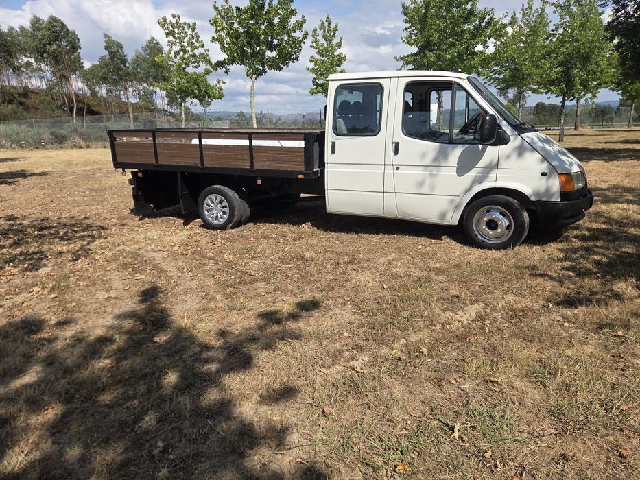 Ford transit caixa aberta