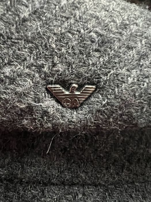 Armani wełniana marynarka damska M 38 żakiet grafit