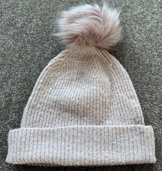 Czapka next cyrkonie komin reserwed akryl