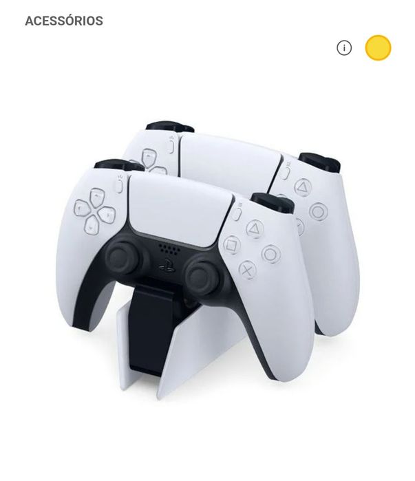 Base de carregamento comando PS5
