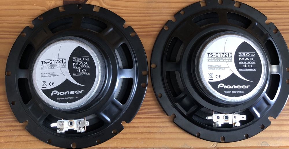 Colunas auto - pioneer