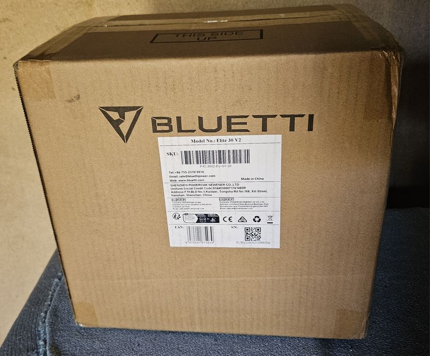 Зарядна станція BLUETTI Elite 30 V2 | 600 Вт, 288 Вт·год