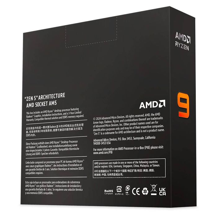 Processador AMD Ryzen 9900x