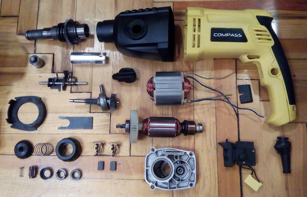Детали Перфоратор Compass RH1201 оригинал запчасти
