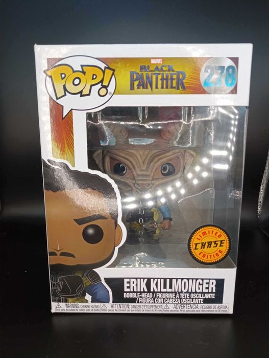 Figurka Funko POP Erik Killmonger 278 CHASE Limited Edition