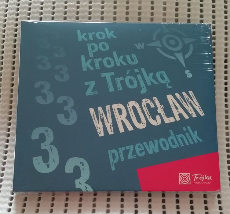 Przewodnik Wrocław Krok po kroku z Trójką nowy w folii na plycie CD