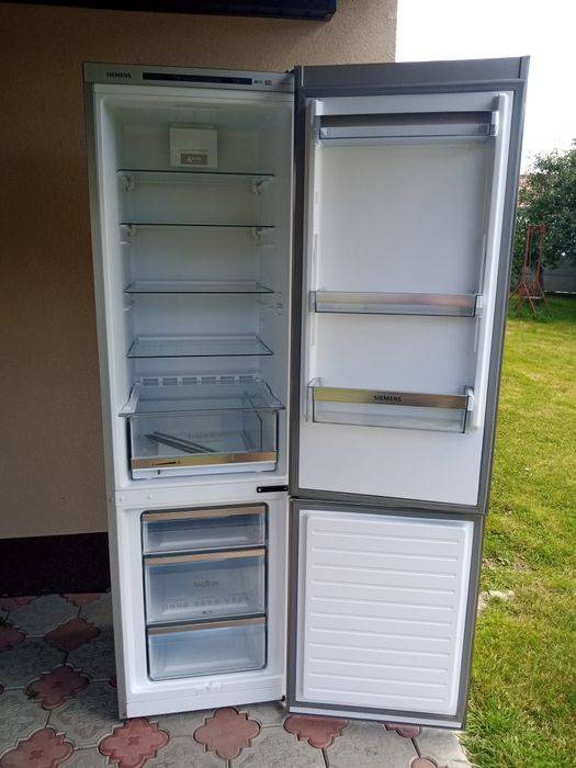 Siemens холодильник 2 м висоти в нержавійці