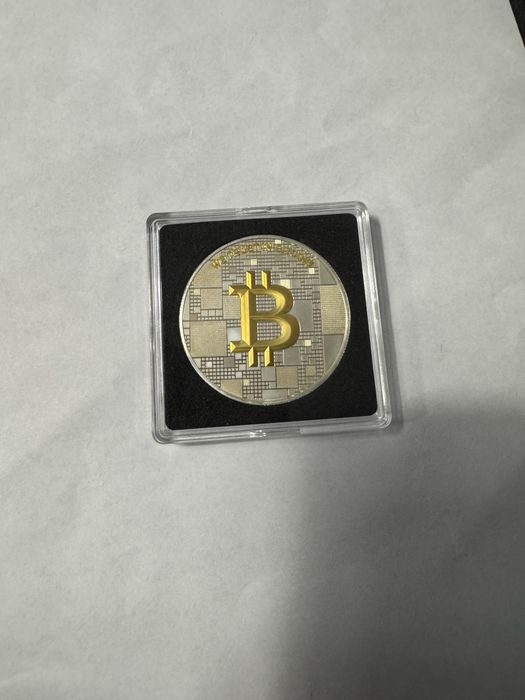 Srebrna moneta Bitcoin 999 Proof – 21g – 1000 SATS – Niemcy 2024
