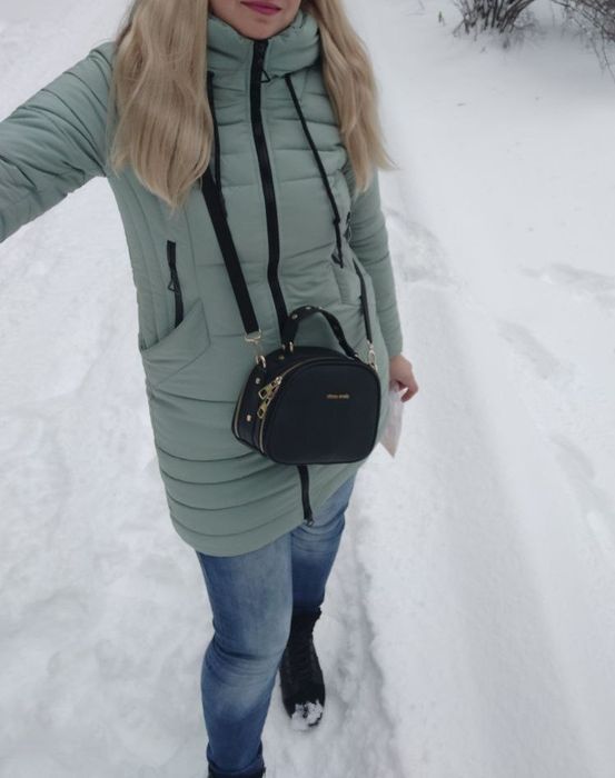 Зимовий жіночий пуховик Colins розмір L