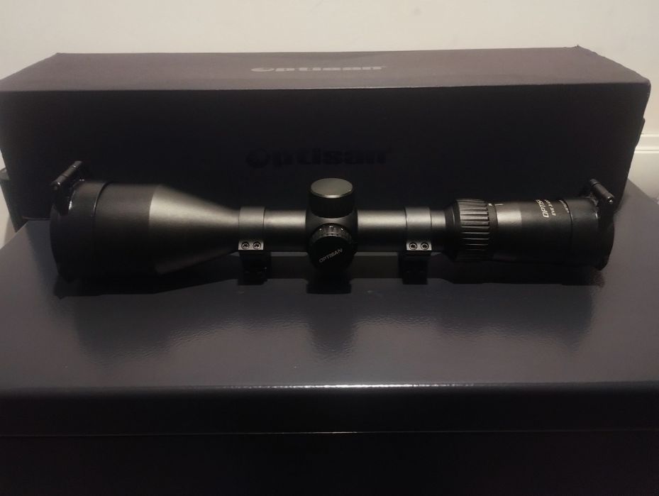 Luneta Myśliwska Optisan Optics EVE 3-12×56Pi – podświetlany krzyż