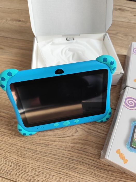 Ascrecem tablet dziecięcy 7 Cali Android Tablet dla dzieci z WI-FI i