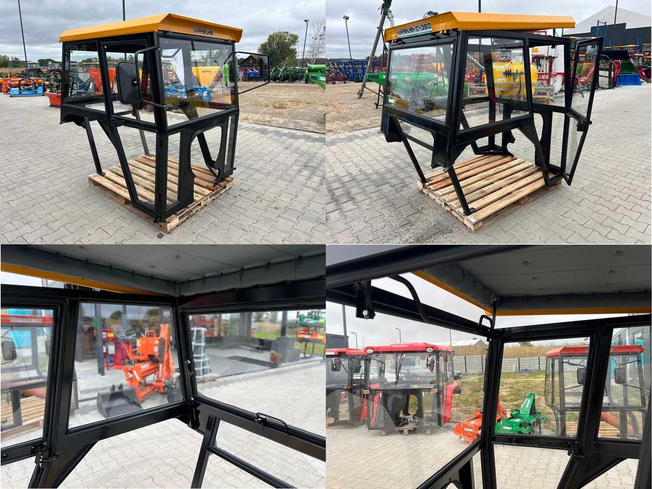 Kabina ciągnikowa kabina Ursus MF235 T25 RUSKI +siłowniki +wycieraczka