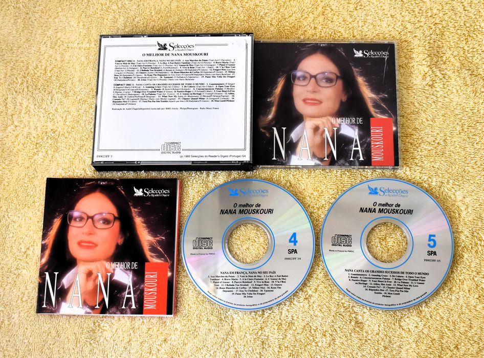 Nana Mouskouri - O Melhor de Nana Mouskouri - 2 discos