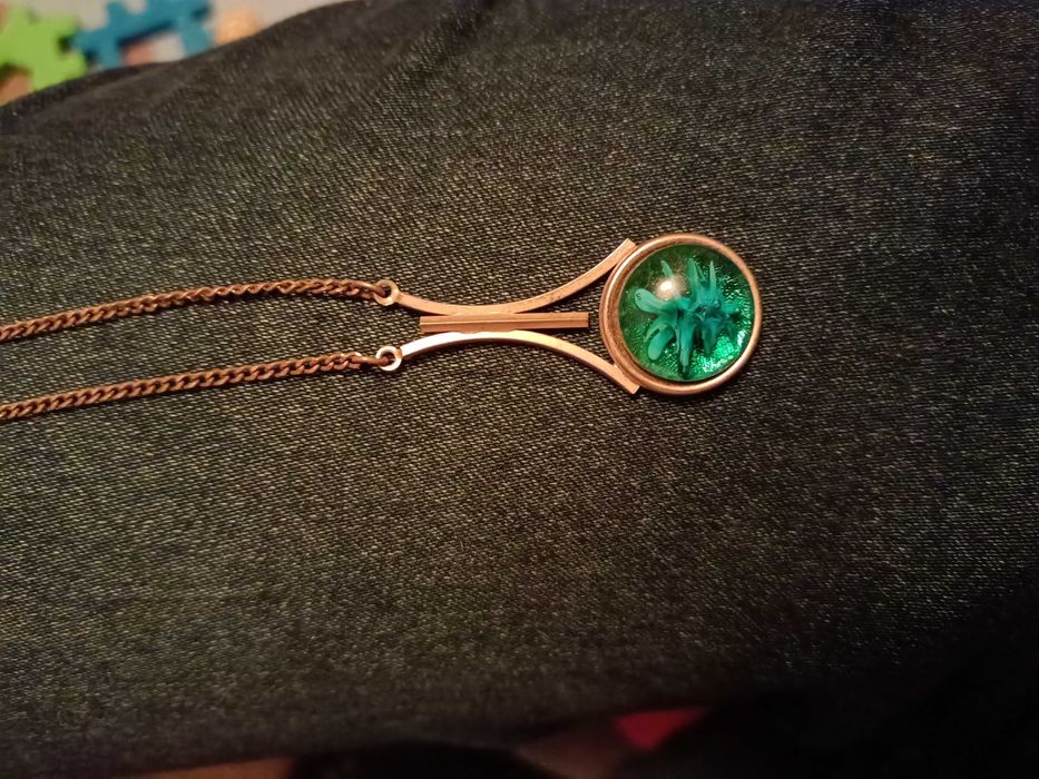 Łańcuszek ze szkłem murano