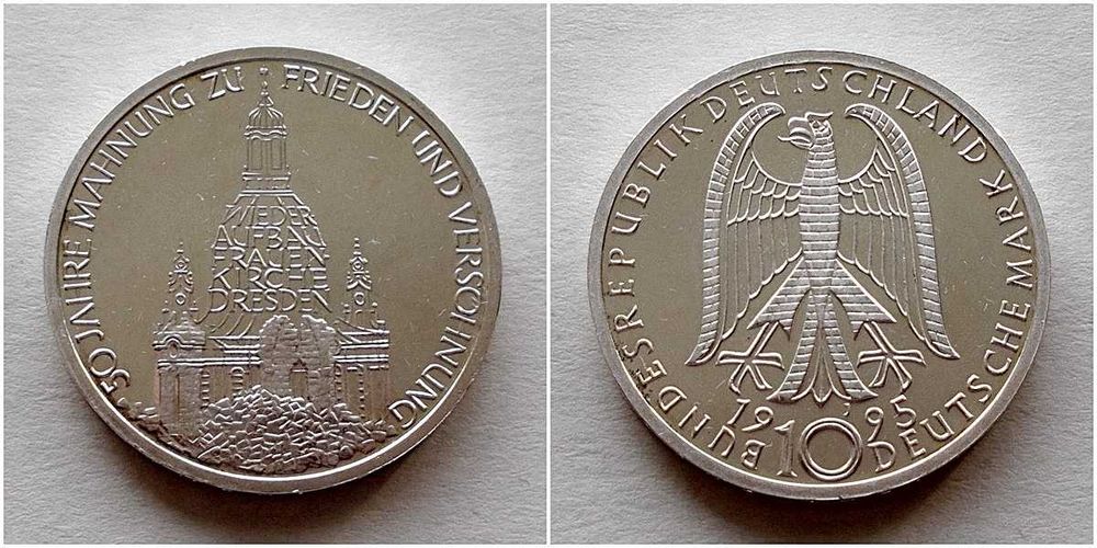 10 marek Kościół Marii Panny w Dreznie 1995 r J