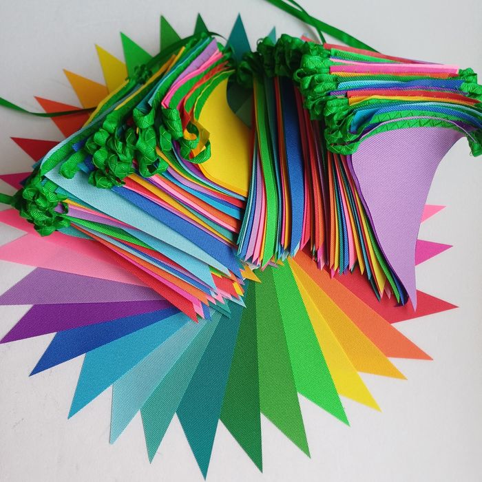 Гірлянди з прапорців для яскравого декору! Гирлянда из флажков