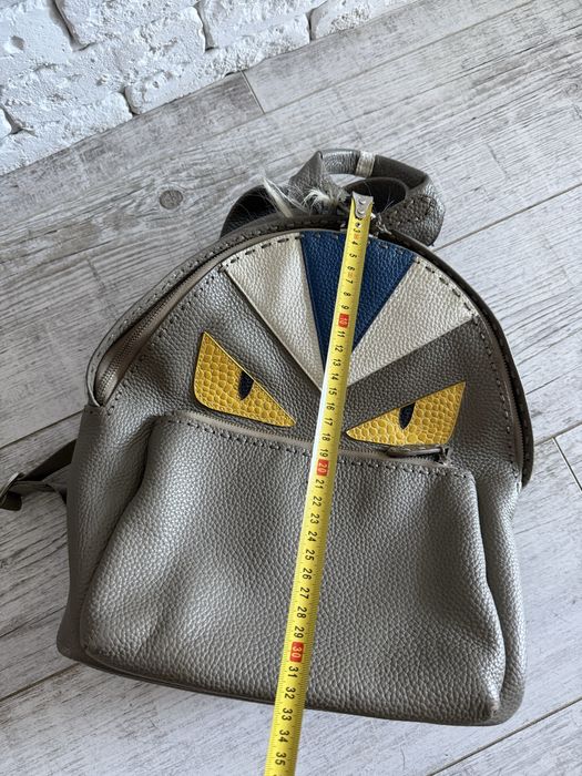 Рюкзак сумка fendi monster портфель хутро